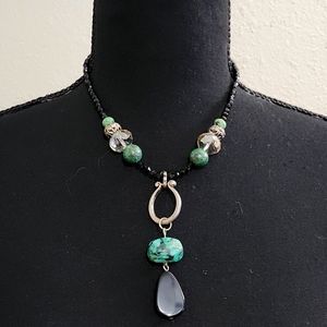 Vintage Boho Beaded Necklace